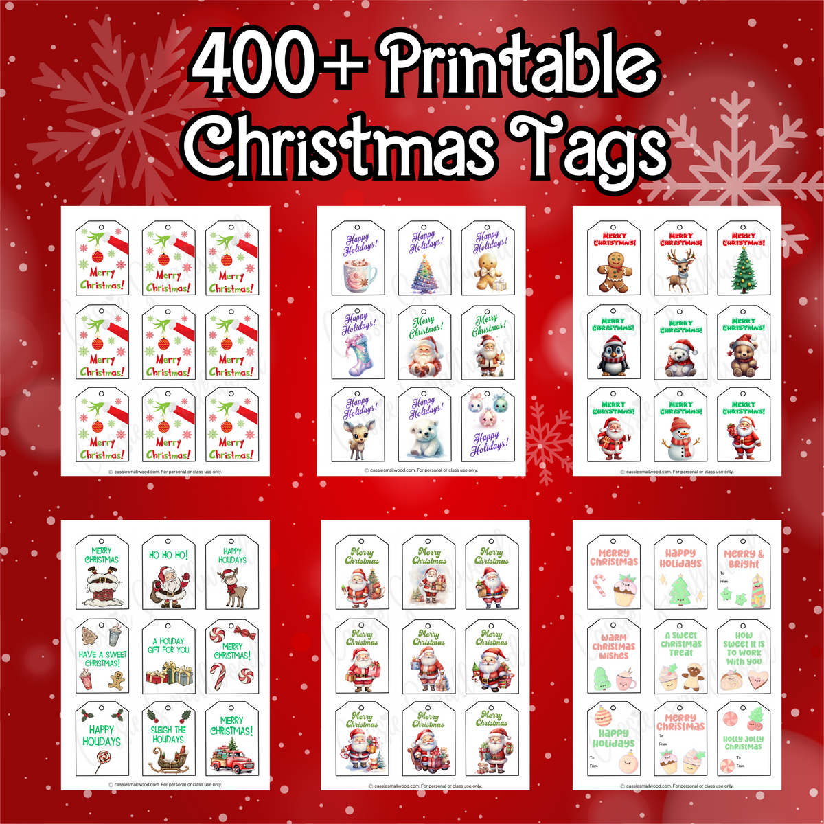 400 Free Printable Christmas Tags for your Holiday Gifts  Christmas tags  printable, Free christmas tags printable, Christmas gift tags printable