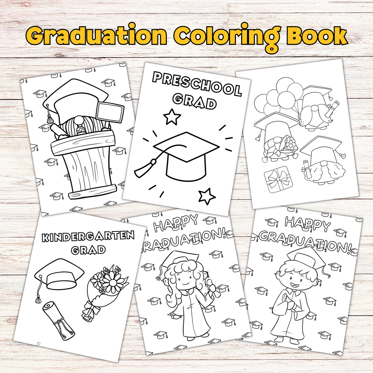 Coloring Pages For Kindergarten Graduation