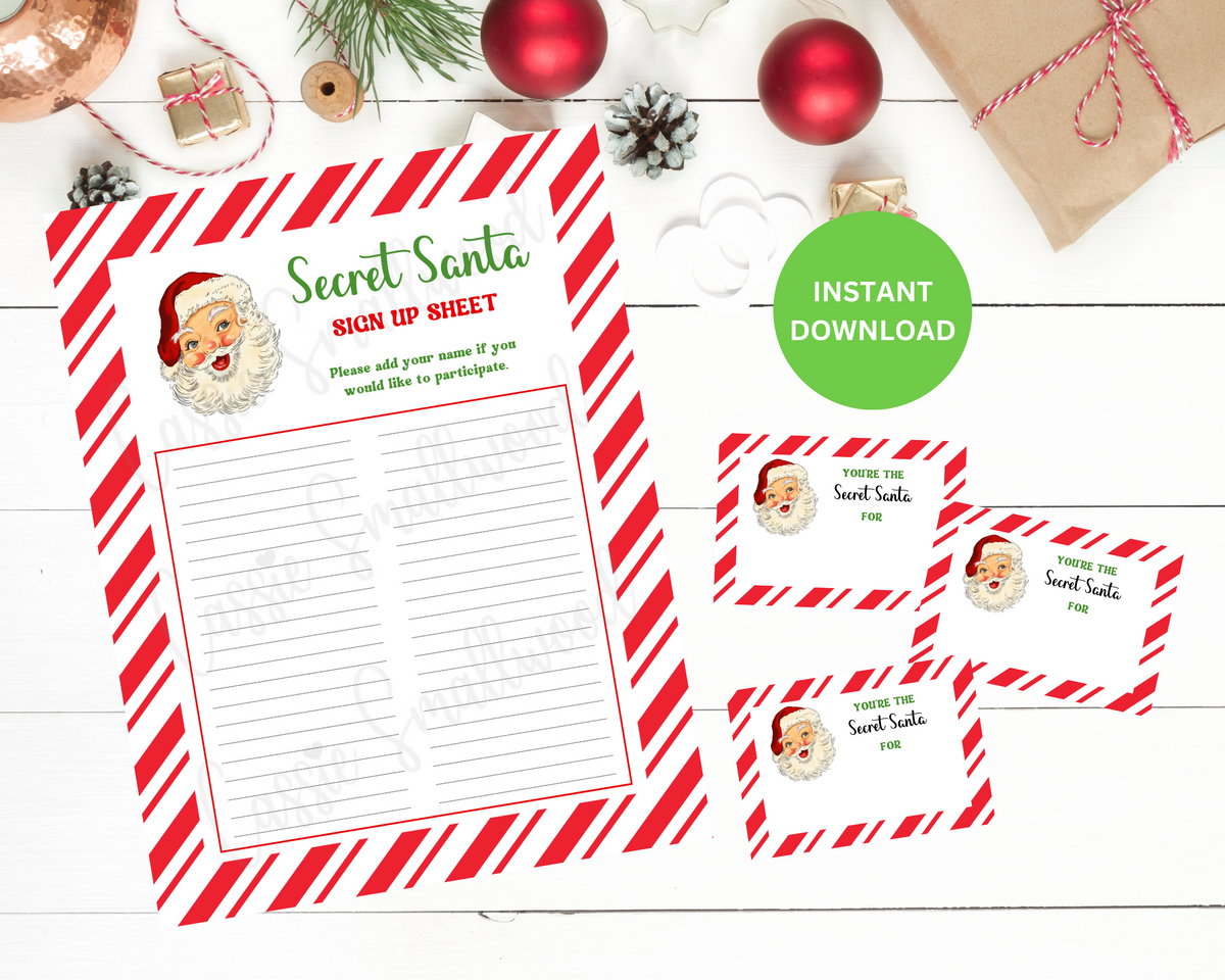 Printable Secret Santa Gift Exchange Templates – Cassie Smallwood printable-secret-santa-gift-exchange-templates-cassie-smallwood