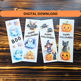 48 Cute Printable Halloween Bookmarks