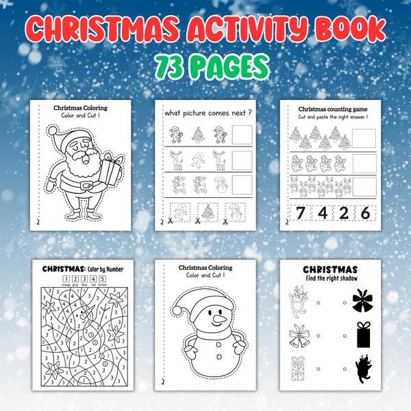 Printable Christmas Activity Worksheets, Puzzles, and Games Book – Cassie Smallwood printable-christmas-activity-worksheets-puzzles-and-games-book-cassie-smallwood