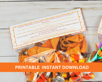 Thanksgiving blessing mix printable tags with ingredients and what they represent