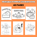 printable pumpkin coloring book pumpkin coloring pages for kids fall coloring pages to print out
