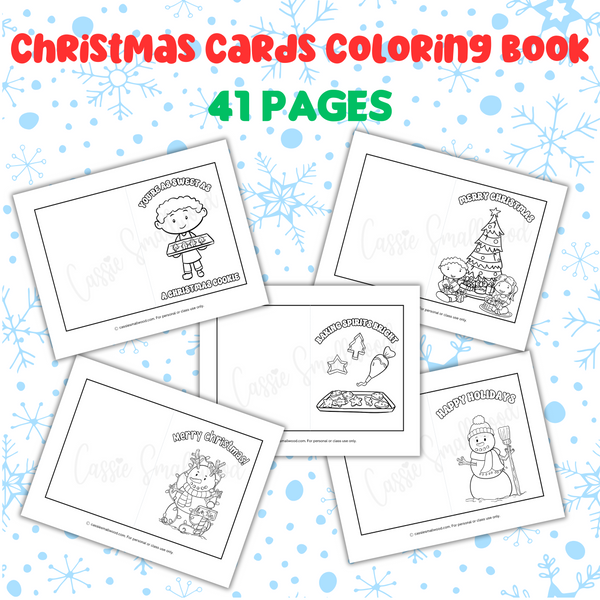 Christmas Coloring Cards Printable (41 Pages) – Cassie Smallwood christmas-coloring-cards-printable-41-pages-cassie-smallwood