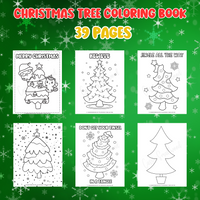 Printable Christmas tree pictures to color Christmas coloring book to print out Christmas tree coloring pages for kids