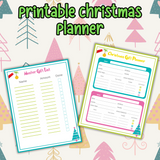 Christmas gift planner printable pdf