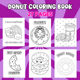 printable donut coloring book for kids unicorn donut coloring pages coffee and donuts coloring sheet sprinkle donuts coloring pages