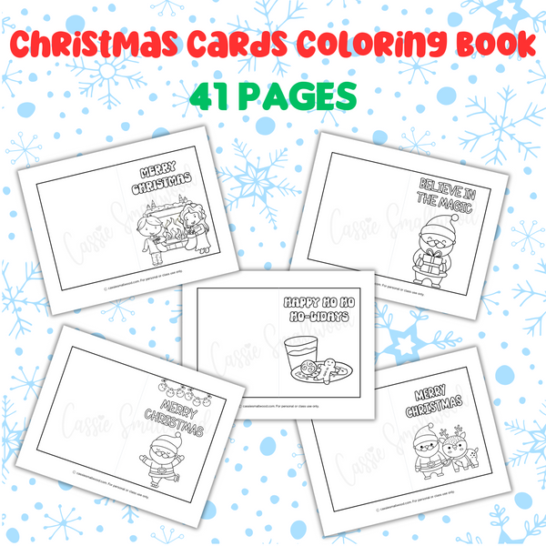 Christmas Coloring Cards Printable (41 Pages) – Cassie Smallwood christmas-coloring-cards-printable-41-pages-cassie-smallwood