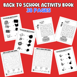 printable back to school activity worksheets back to school mazes back to school shadow matching games back to school word search