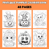 Jack o lantern coloring pages pumpkin coloring book printable Halloween pictures to color