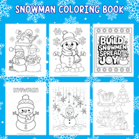 awesome snowman coloring pages for kids