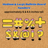 cute pencil bulletin board letters and symbols printable pdf, back to school bulletin board decorations ideas