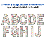 printable back to school bulletin board letters large pdf, big cutout letters for display boards, back to school bulletin board decoration ideas