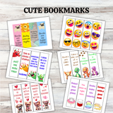 cute printable bookmarks for kids pdf, printable reading rewards program for kids, emoji bookmarks, quotes bookmarks to print, dog bookmarks printable pdf, kawaii bookmarks printable pdf, monster bookmarks printable pdf, dinosaur bookmarks printable pdf