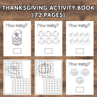 fall activity and coloring book printable pdf