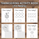 fall activity and coloring book printable pdf