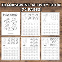 fall coloring and activity book printable pdf