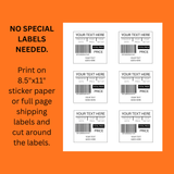 editable Halloween rice crispy meat labels printable Halloween roadkill stickers