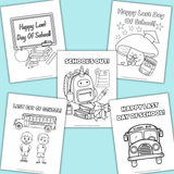 printable last day of school coloring pages for elementary kids preschool, kindergarten, pre k