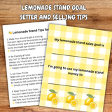 lemonade stand business tips for kids, summer business ideas for kids, outdoor activities for kids summer, screen free summer activities