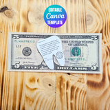 Letter for first tooth lost from tooth fairy editable