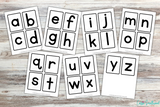 lowercase letter flashcards printable pdf, abc flashcards to teach kids the alphabet