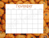 printable monthly blank calendar template cute, downloadable blank calendar pages printable pdf, cute November blank calendar