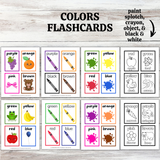 printable color flashcards for kids pdf, color flashcards with pictures for babies, English color flashcards preschool kindergarten, red flashcard, blue flashcard, green flashcard, yellow flashcard, purple flashcard, orange flashcard, pink flashcard, brown flashcard, black flashcard, gray flashcard, nursery school teaching colors flash cards, esl colors flashcards, Montessori flashcards cute simple educational