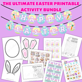printable Easter activities for kids pdf, printable Easter banners, printable Easter craft templates, printable Easter tags, printable Easter bookmarks, printable Easter games, printable Easter worksheets