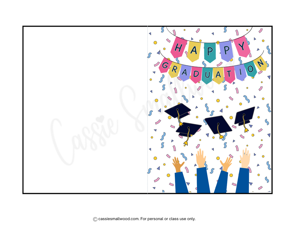 Printable Graduation Cards (20 Pages) – Cassie Smallwood
