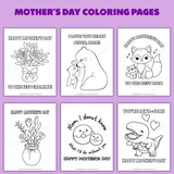 printable Mother's Day coloring pictures pdf, Happy Mother's Day coloring pages for kids, flower Mother's Day coloring sheets, Mother's Day coloring pages for boys and girls
