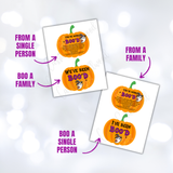 Pumpkin Printables For You've Been Boo'd Game