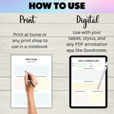 Printable Teacher Planner (48 Classroom Planner Pages)