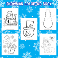 The best snowman coloring pages printable pdf