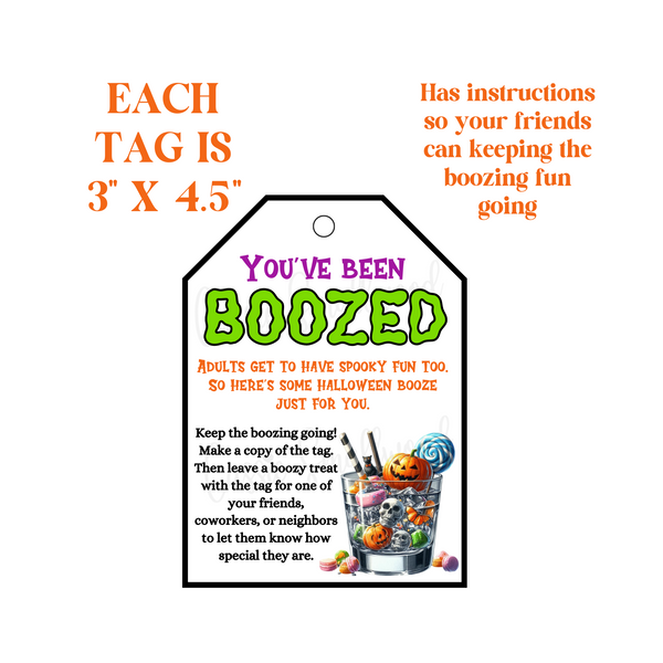 You've Been Boozed Printable Tags For Halloween – Cassie Smallwood you-ve-been-boozed-printable-tags-for-halloween-cassie-smallwood