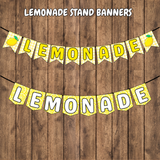 printable lemonade stand banners, printable lemonade stand signs, kids summer business ideas, simple business ideas for kids, lemonade stand set up printables