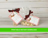 printable magic reindeer food tags with poem