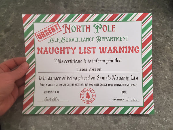 santa-naughty-list-warning-certificate-cassie-smallwood for Warning Letter From Santa Free Printable Santa Naughty List Warning Certificate – Cassie Smallwood for Warning Letter From Santa Free Printable