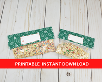 magic reindeer food bag toppers printable