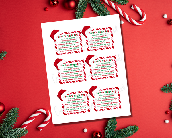Santa's Magic Key Printable Poem – Cassie Smallwood santa-s-magic-key-printable-poem-cassie-smallwood