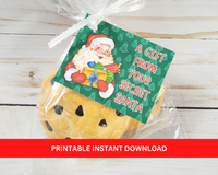 printable secret santa tag templates