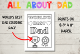 world's best dad father's day coloring page pdf