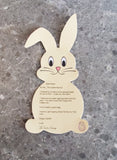 printable Easter Bunny letter template