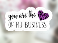 Small business printable thank you stickers Cricut SVG PNG with outline. Purple heart stickers small business labels, packaging seals, cute shipping labels small business
