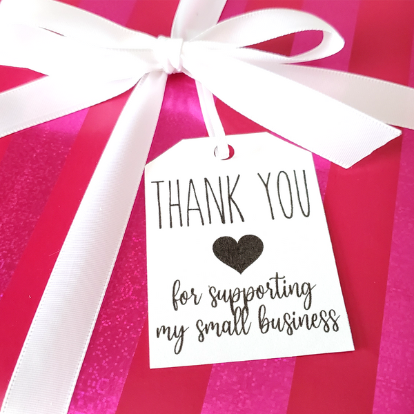 Printable thank you for supporting my small business gift tags, small business thank you tags printable, packaging supplies for small business owners