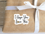 I hope you love this sticker printable leopard print, Etsy packaging supplies