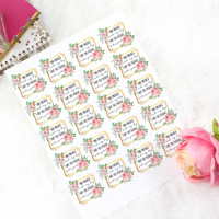 Your purchase made my day I hope this package makes yours thank you stickers, printable thank you stickers for small business, printable thank you stickers for handmade business, pink floral thank you stickers